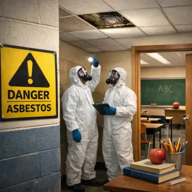 Click Here To Enlarge This Photo Of Schools&comma; Asbestos&comma; and the Growing Pressure on Duty Holders