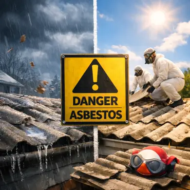 Click Here To Enlarge This Photo Of How Seasonal Weather Can Affect Asbestos Risks