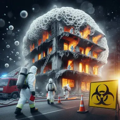 Click Here To Enlarge This Photo Of Asbestos and Fire Damage: The Risk No One Talks About After the Flames Die Down