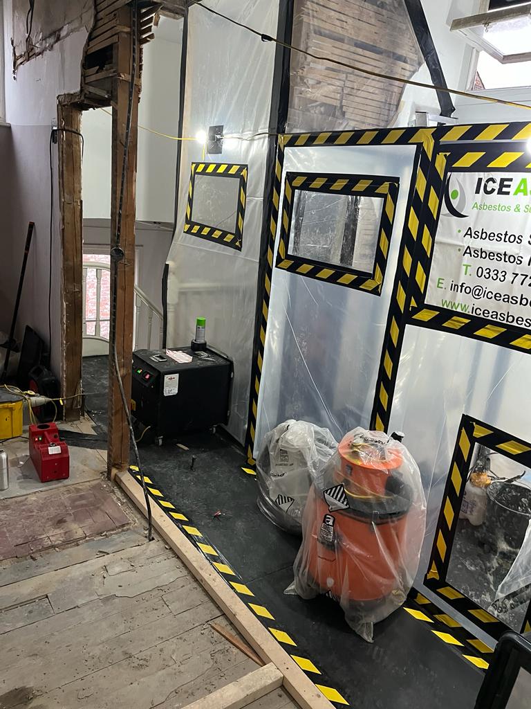 Ice Asbestos Commercial asbestos removal